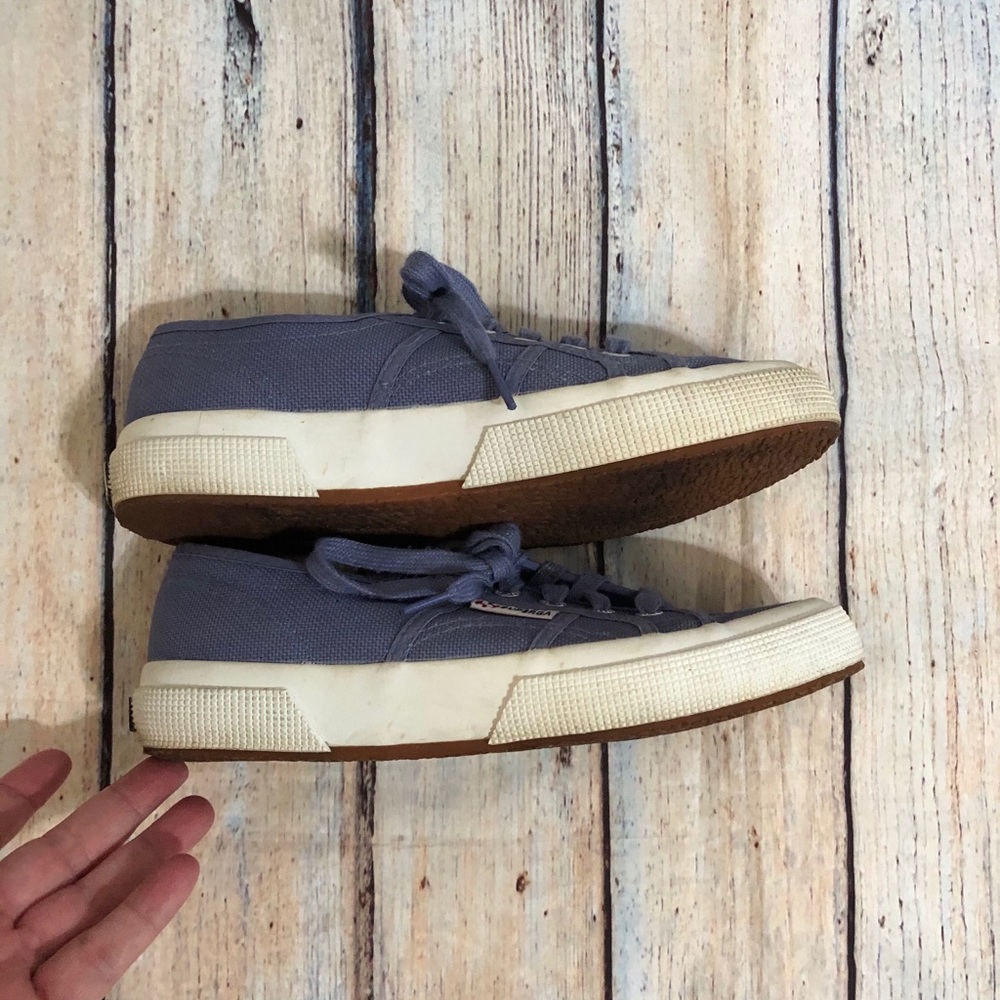 Superga Slate Blue Casual Sneakers - Picture 6 of 12